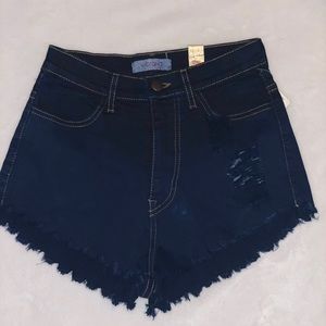 Vibrant MIU OWO S deep dye high waist short